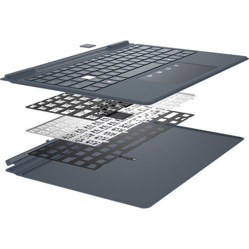 Dell Latitude 7350 Detachable Collaboration Keyboard, POGO pin, River Solid Light - K21MBRUS