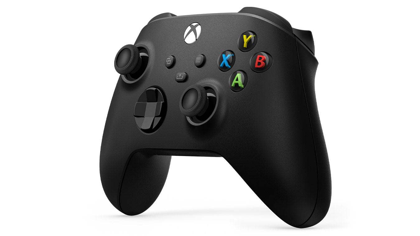 Microsoft Xbox Wireless Controller for Xbox Series X/S, Hybrid D-Pad, Bluetooth, USB-C, Carbon Black - EP2-29929 (Refurbished)