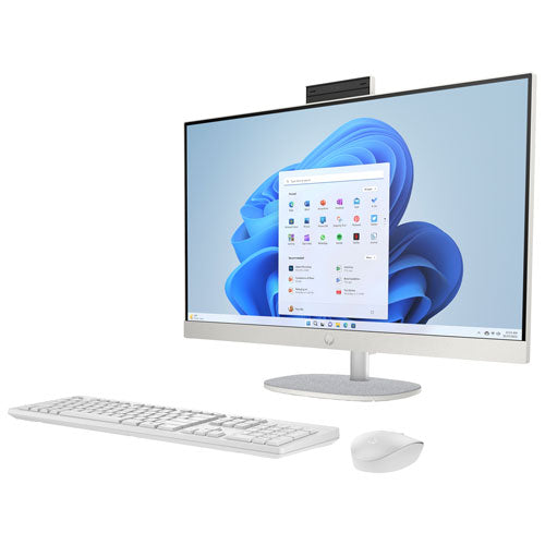 HP 27-ct2009 27" FHD All-in-One Desktop, AMD Ryzen AI 7 350, 16GB RAM, 1TB SSD, Win11H - B91B8AA#ABL (Certified Refurbished)