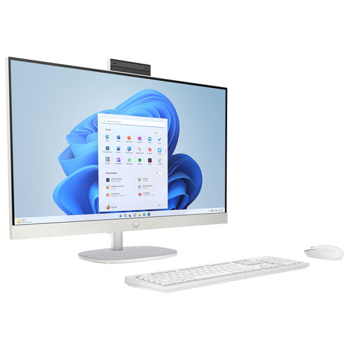 HP 27-ct2009 27" FHD All-in-One Desktop, AMD Ryzen AI 7 350, 16GB RAM, 1TB SSD, Win11H - B91B8AA#ABL (Certified Refurbished)