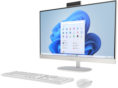 HP 27-cr0089 27" FHD All-in-One PC, Intel i5-1334U, 3.40GHz, 16GB RAM, 1TB SSD, Win11H - BB4R5AA#ABL (Certified Refurbished)