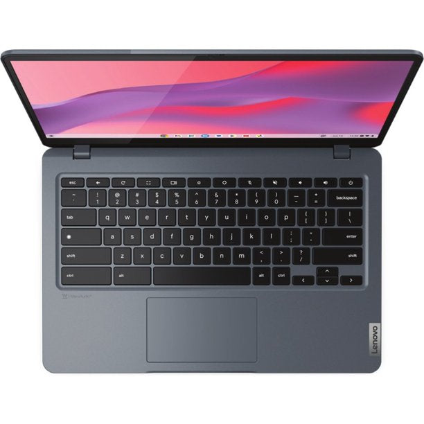 Lenovo IdeaPad Slim 3 14IAN8 14" HD Chromebook, Intel N100, 0.8GHz, 4GB RAM, 64GB eMMC, ChromeOS - 83BN0001US (Refurbished)
