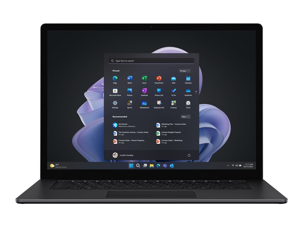 Microsoft 13.5" PixelSense Surface Laptop-5, Intel i5-1235U, 1.30GHz, 16GB RAM, 512GB SSD, W11H - R8R-00005 (Certified Refurbished)
