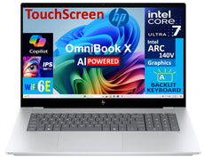 HP OmniBook X 17-dd0013dx 17.3" FHD Laptop, Intel Ultra 7 256V, 16GB RAM, 1TB SSD, Win11H - B5UH5UA#ABA (Certified Refurbished)