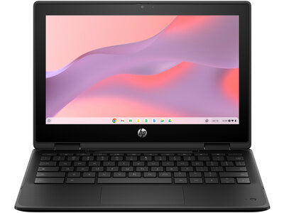 HP Fortis Flip G1m 11.6" HD Chromebook, MediaTek Kompanio 520, 8GB RAM, 64GB eMMC, ChromeOS - B61BKUT#ABA (Certified Refurbished))