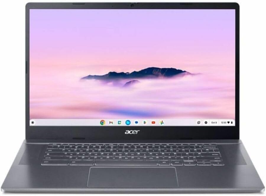 ACER Chromebook Plus 515 CBE595-1T-55UB 15.6" FHD Notebook, Intel i5-1335U, 1.30GHz, 16GB RAM, 256GB SSD, ChromeOS - NX.KRCAA.005