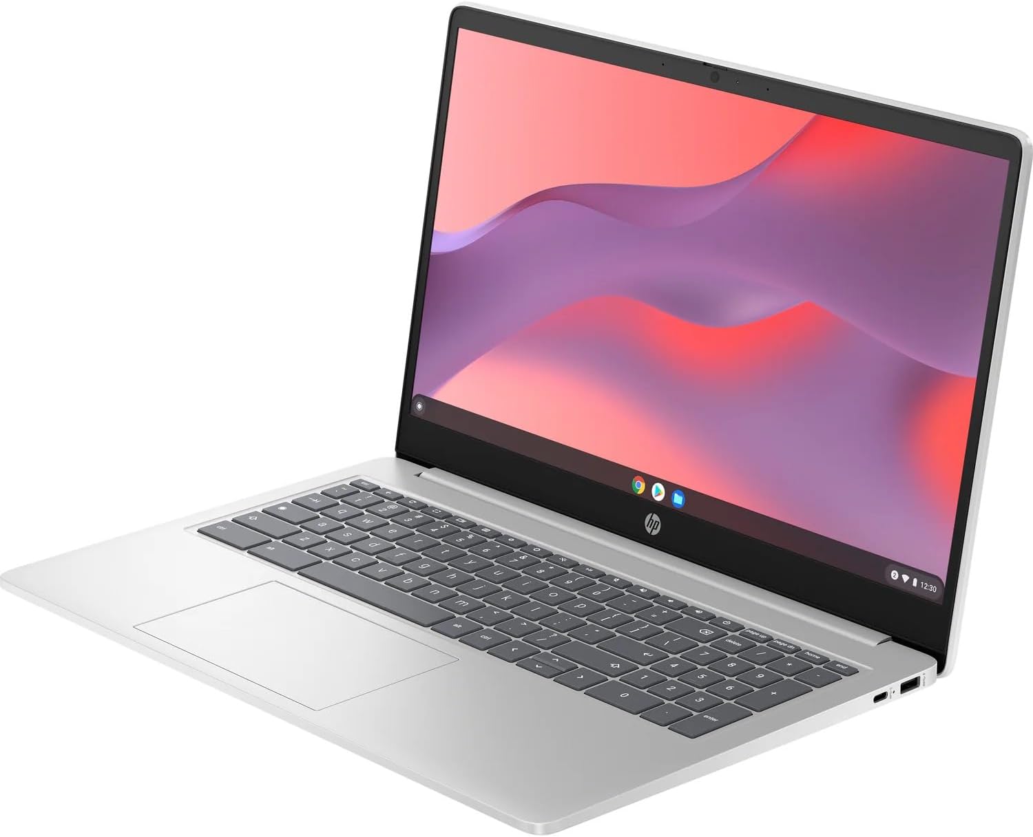 HP 15a-nb0003ca 15.6" FHD Chromebook Plus, Intel i3-N305, 3.80GHz, 8GB RAM, 128GB UFS, ChromeOS - 975D0UAR#ABL (Certified Refurbished)