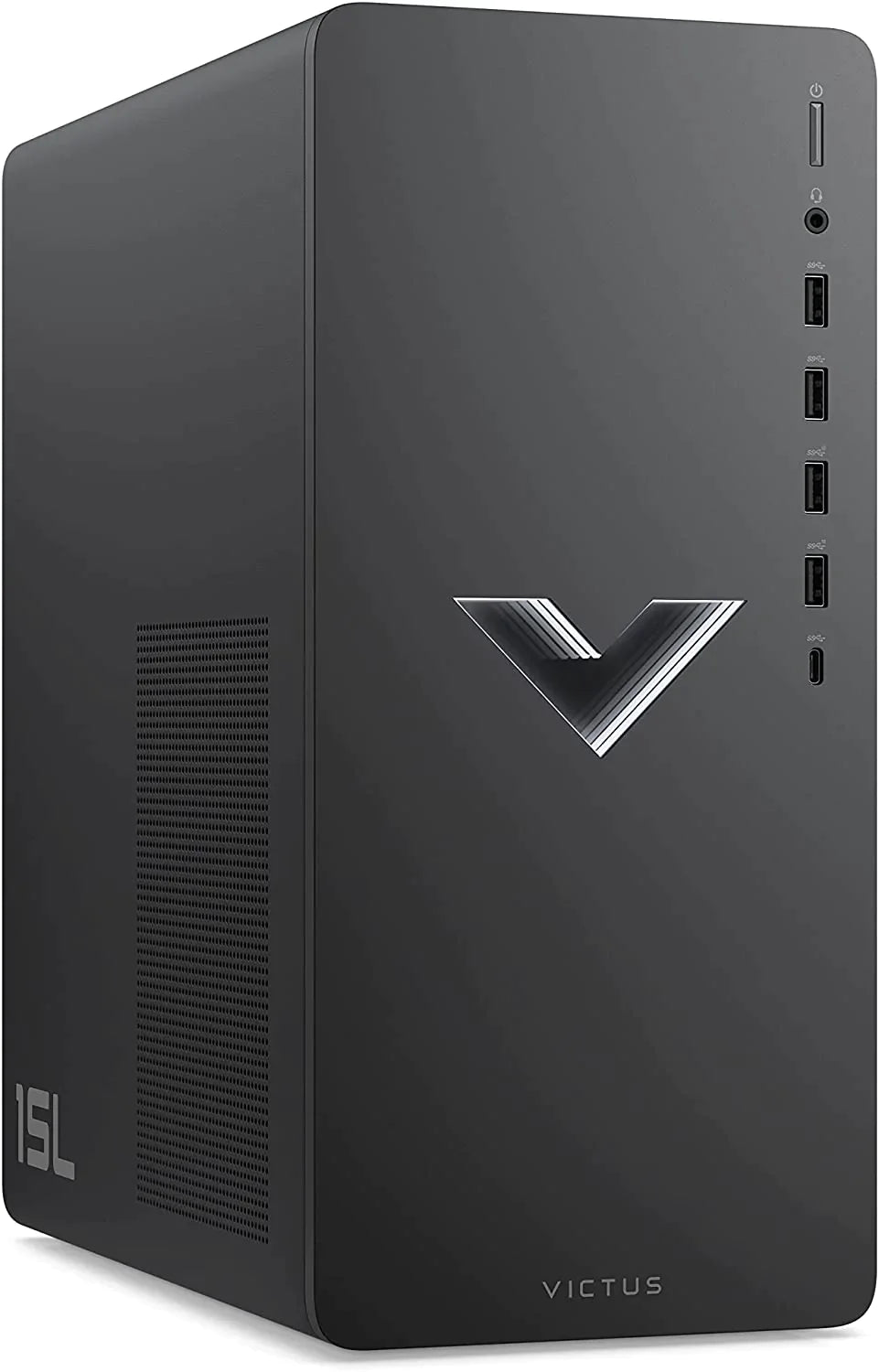 HP Victus TG02-0410 15L Tower Gaming PC, Intel i5-12400F, 2.50GHz, 8GB RAM, 512GB SSD, W11H - 575P9AA#ABA