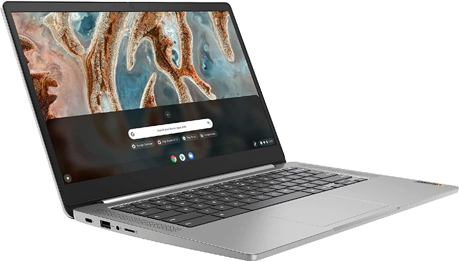 Lenovo IdeaPad 3 14M836 14" FHD Chromebook, MediaTek MT8183, 2.0GHz, 4GB RAM, 64GB eMMC, ChromeOS - 82KN0001US