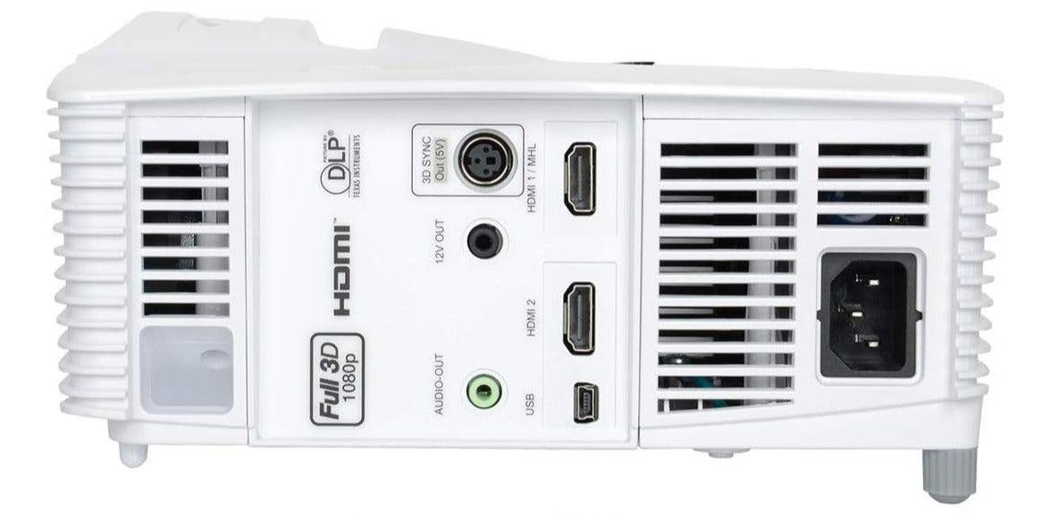 Optoma EH200ST 1080p DLP Data Projector, 3000-Lumens, 20,000:1-Contrast - EH200ST