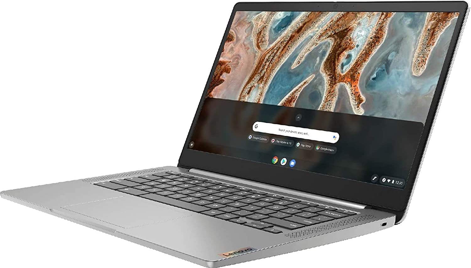 Lenovo IdeaPad 3 14M836 14" FHD Chromebook, MediaTek MT8183, 2.0GHz, 4GB RAM, 64GB eMMC, ChromeOS - 82KN0001US