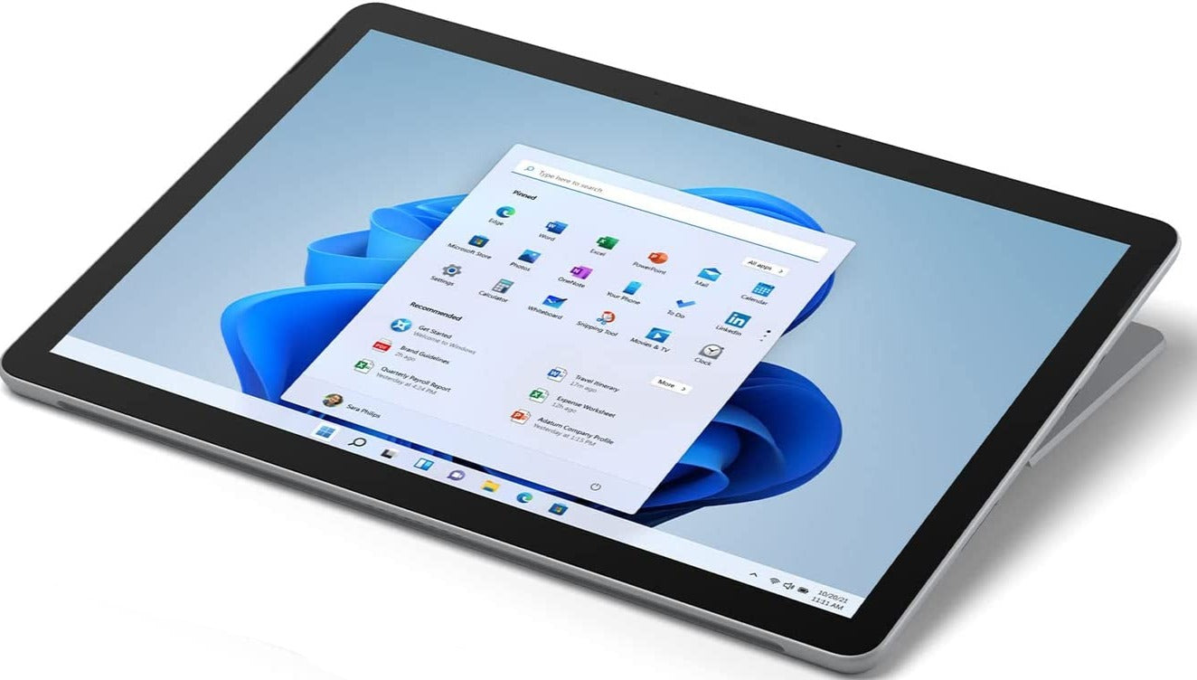 Microsoft Surface Go 3 10.5" PixelSense Tablet, Intel Pentium Gold 6500Y, 8GB RAM, 128GB SSD, W10P - 8VB-00016