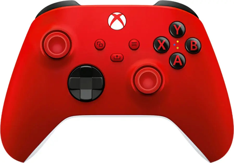 Microsoft Xbox Wireless Controller, Gaming Pad, Bluetooth, Pulse Red - QAU-00011 (Refurbished)