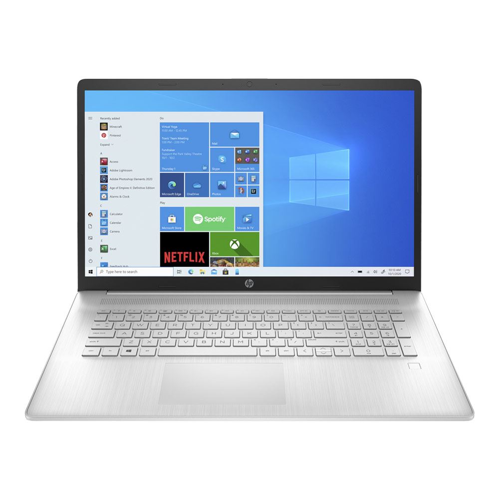 HP 17-cp2001ds 17.3" HD+ Notebook, AMD R3-7320U, 2.40GHz, 8GB RAM, 256GB SSD, Win11H - 7H281UA#ABA (Certified Refurbished)