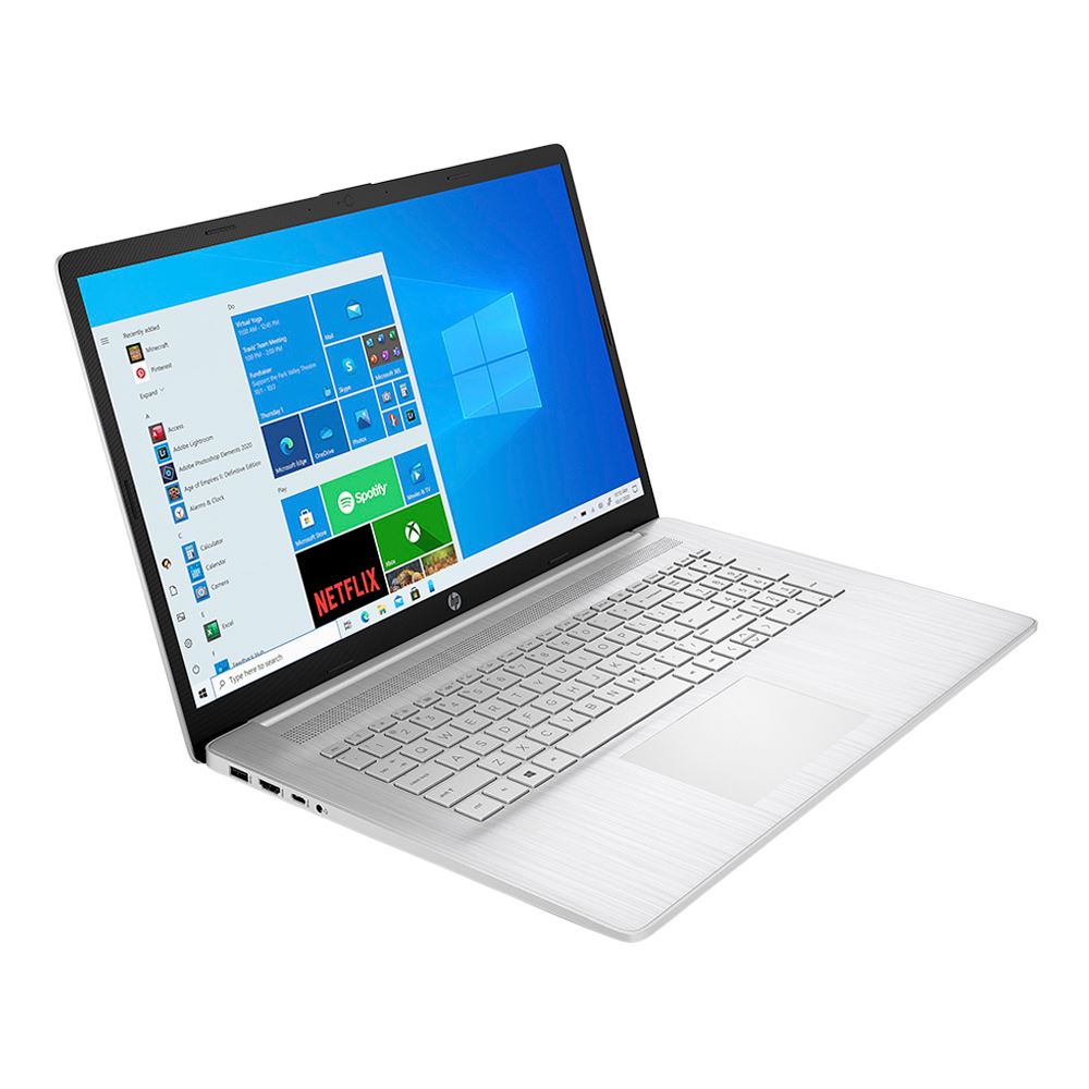 HP 17-cp2001ds 17.3" HD+ Notebook, AMD R3-7320U, 2.40GHz, 8GB RAM, 256GB SSD, Win11H - 7H281UA#ABA (Certified Refurbished)