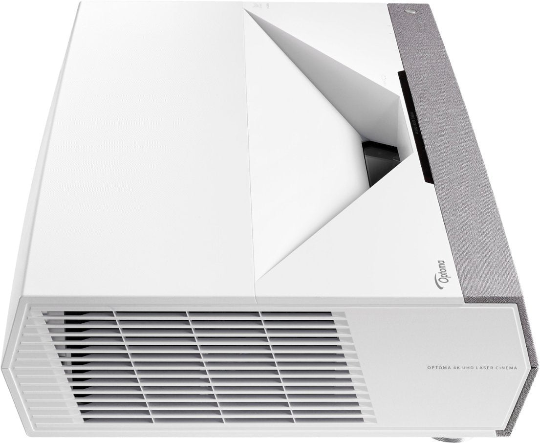 Optoma CinemaX D2 4K UHD DLP Laser Gaming Projector, 3000-Lumens, 1800000:1-Contrast - CINEMAX-D2-WRFBA (Certified Refurbished)