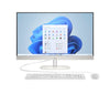 HP 27-cr0099 27" FHD All-in-One PC, Intel i3-N300, 3.80GHz, 16GB RAM, 512GB SSD, Win11H - BN9U9AA#ABL (Certified Refurbished)