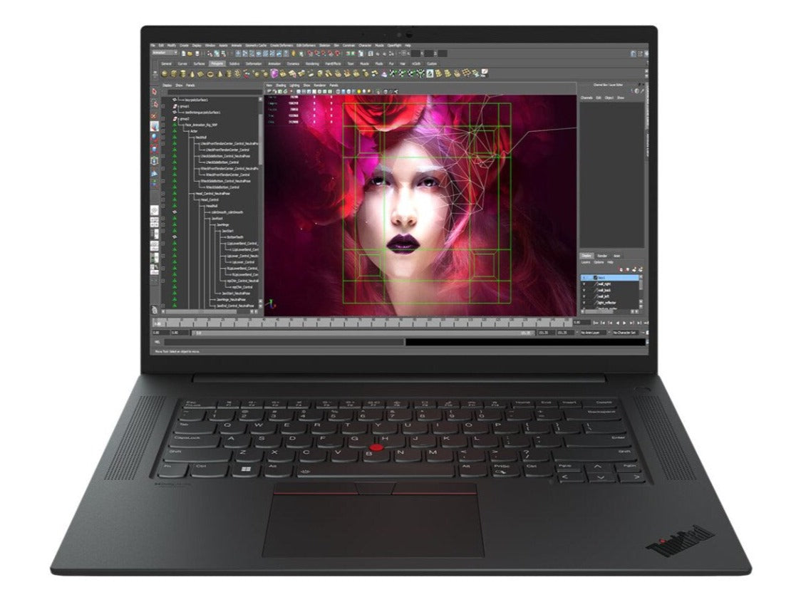 Lenovo ThinkPad P1 Gen 5 16" WQUXGA Mobile Workstation, Intel i9-12900H, 2.50GHz, 32GB RAM, 1TB SSD, Win11DG - 21DC003QUS