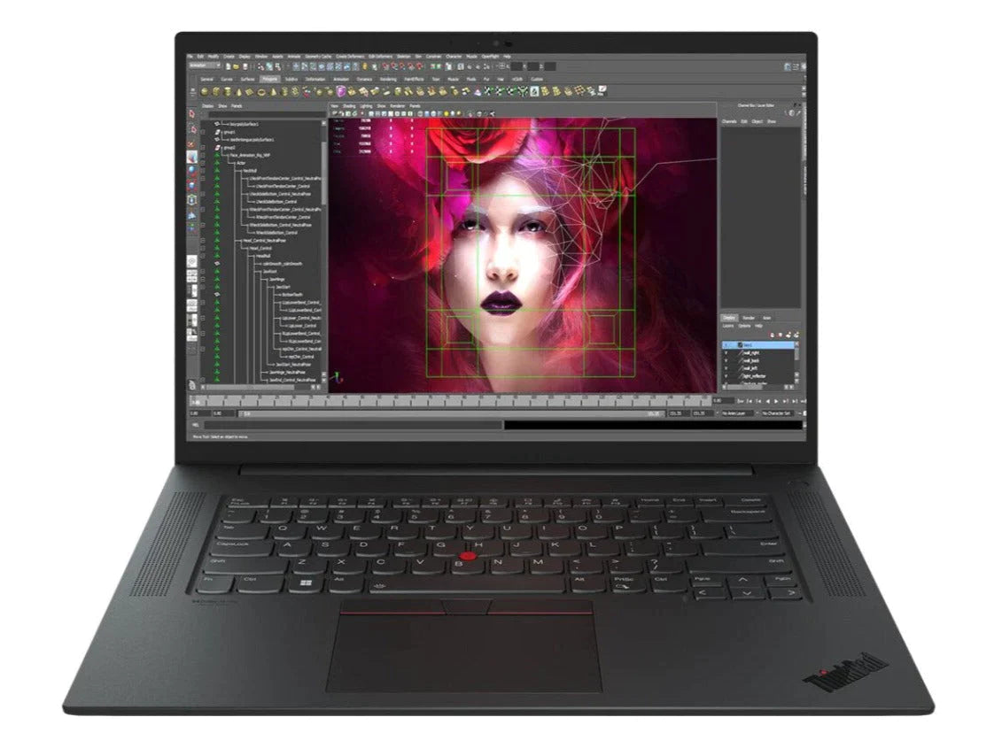 Lenovo ThinkPad P1 Gen 5 16" WQXGA Mobile Workstation, Intel i7-12700H, 2.30GHz, 32GB RAM, 1TB SSD, Win11P - 21DC006DUS