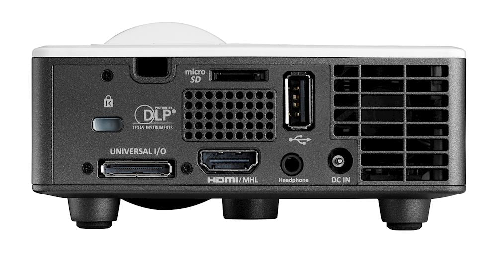 Optoma WXGA Short Throw Pocket LED Projector, 1000-Lumens, 20K:1-Contrast - ML1050ST+RFBA (Certified Refurbished)