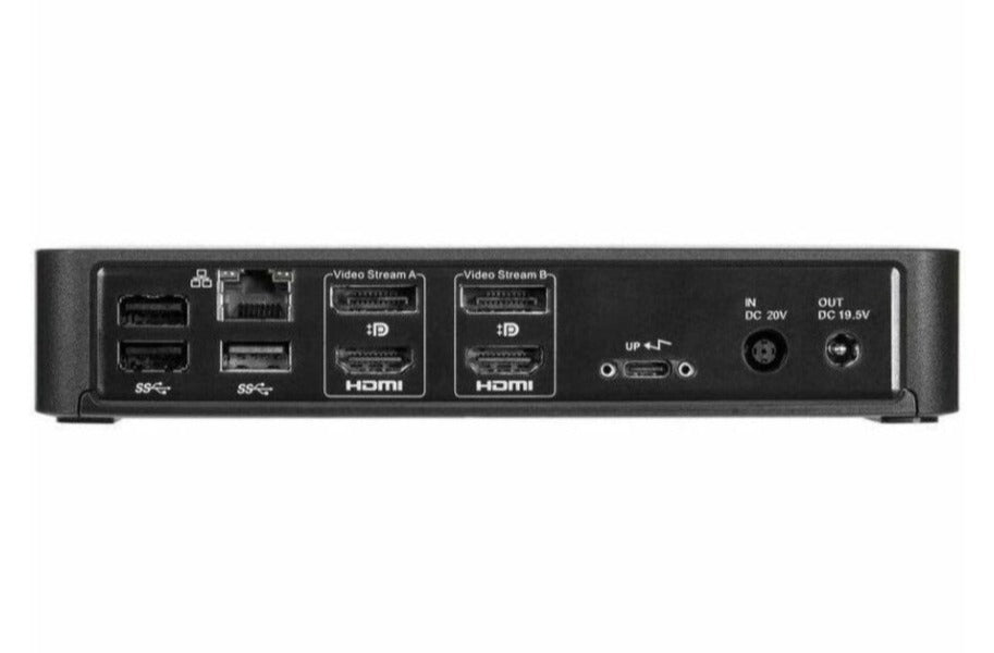 HP USB-C Universal DV4K Docking Station with 100W Power Delivery, Ethernet, DP, HDMI - 6X3S6U3