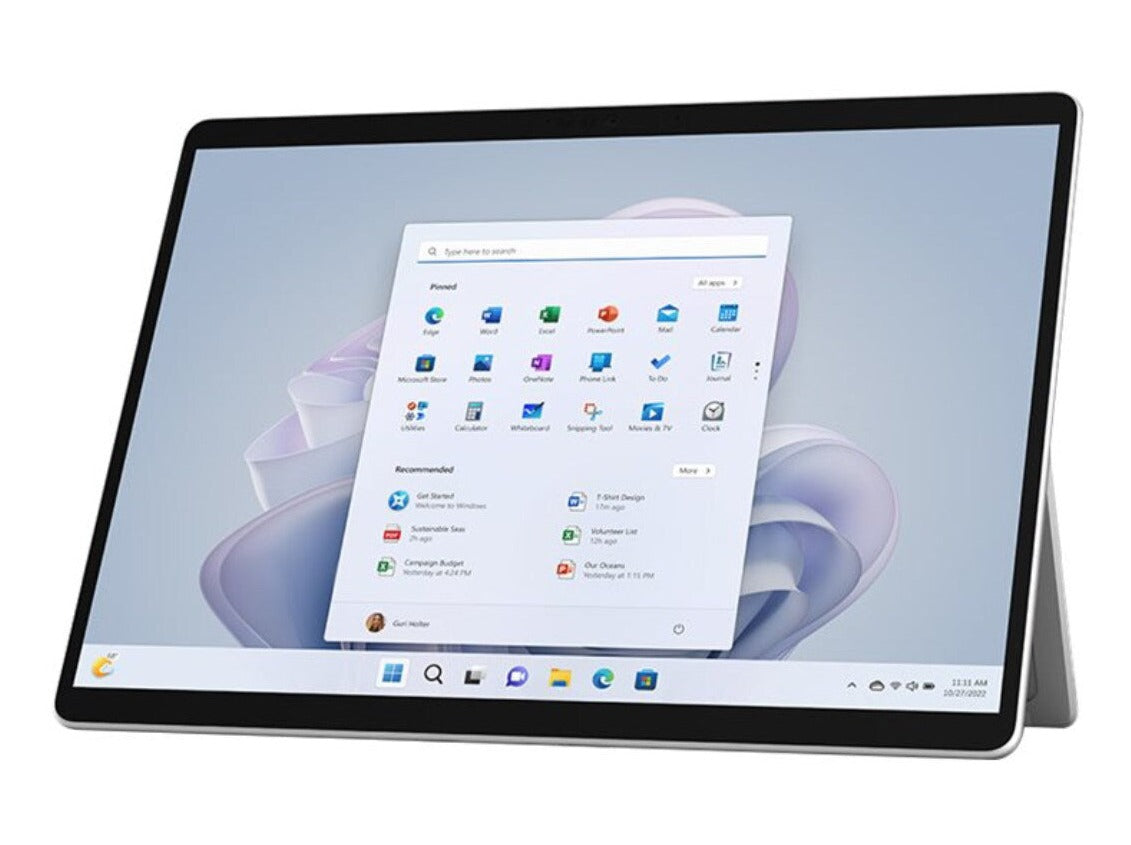 Microsoft Surface Pro-9 13" PixelSense Tablet, Intel i5-1245U, 1.60GHz, 16GB RAM, 256GB SSD, Win10P - S7B-00001