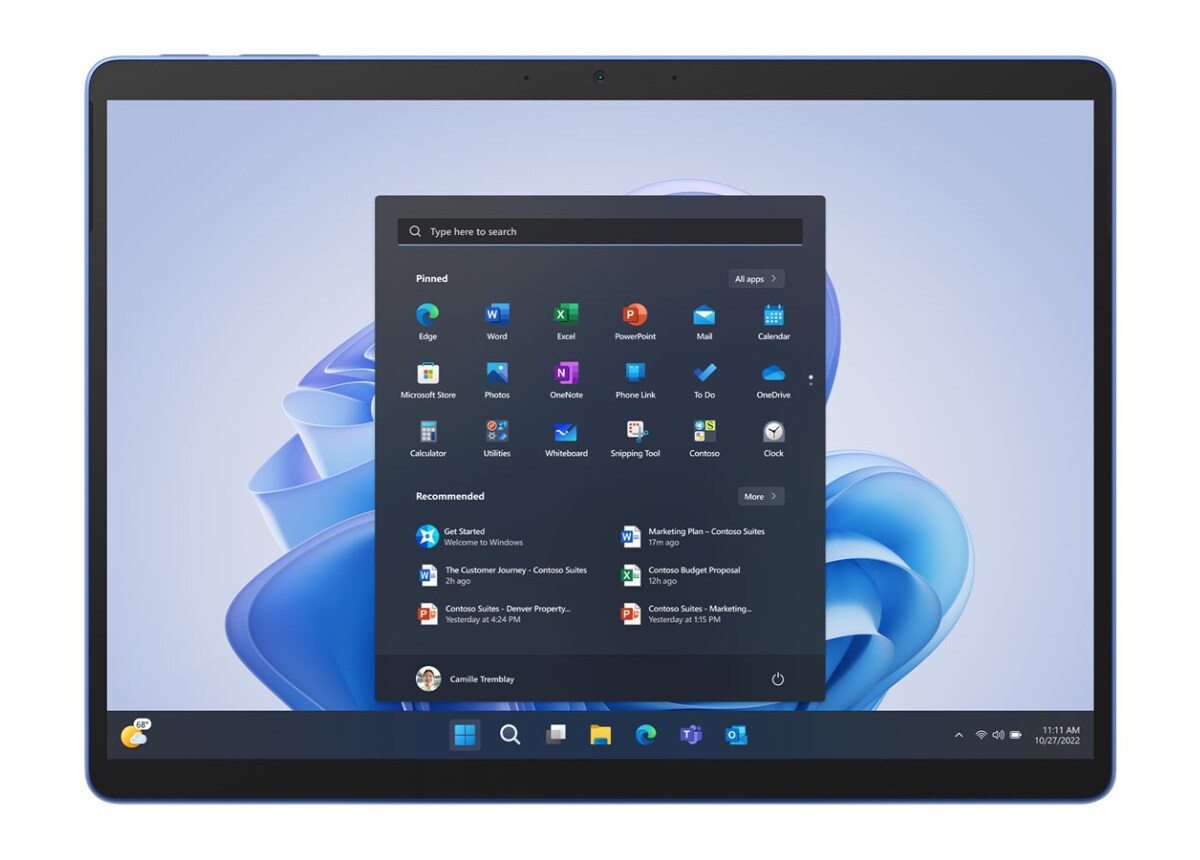 Microsoft Surface Pro-9 13" PixelSense Tablet, Intel i7-1265U, 1.80GHz, 16GB RAM, 512GB SSD, Win10P - S8N-00034