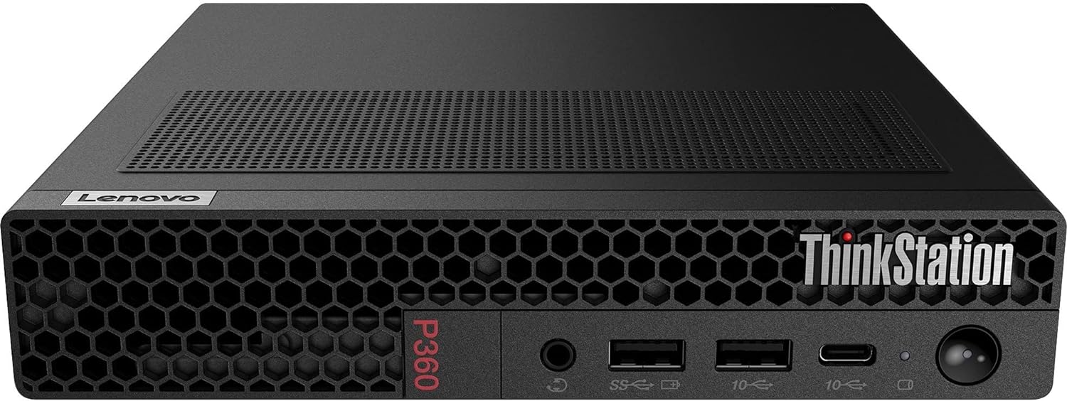 Lenovo ThinkStation P360 Tiny Workstation, Intel i5-12500T, 2.0GHz, 16GB RAM, 512GB SSD, Win11DG - 30FA005RUS