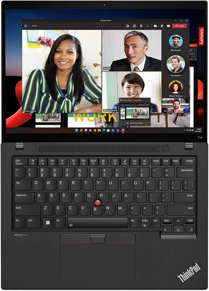 Lenovo ThinkPad T14 Gen 4 14" WUXGA Notebook, Intel i7-1355U, 1.70GHz, 16GB RAM, 512GB SSD, Win11P - 21HD0077US