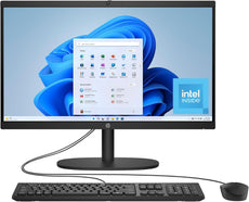 HP 22-dg0340 21.45" FHD All-in-One PC, Intel N200, 3.70GHz, 8GB RAM, 512GB SSD, Win11H - B9KP5AA#ABA