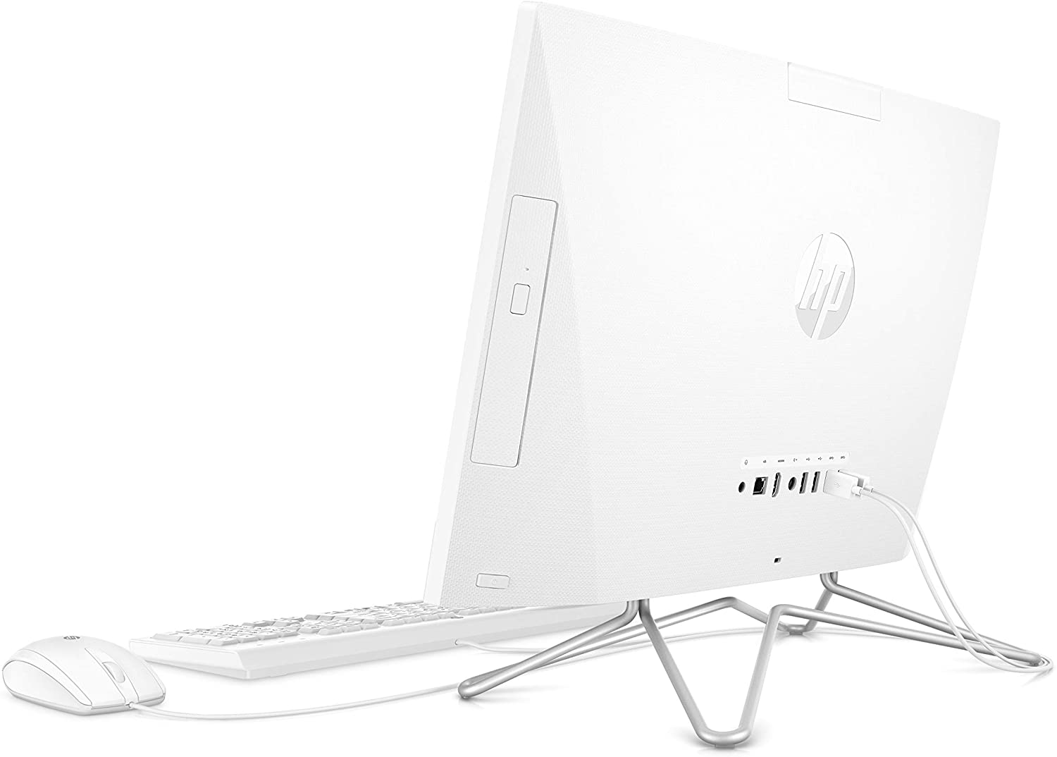 HP 22-dd0210 21.5" FHD All-in-One PC, AMD Athlon 3050U, 2.30GHz, 4GB RAM, 256GB SSD, Win11H - 1K0H2AA#ABA