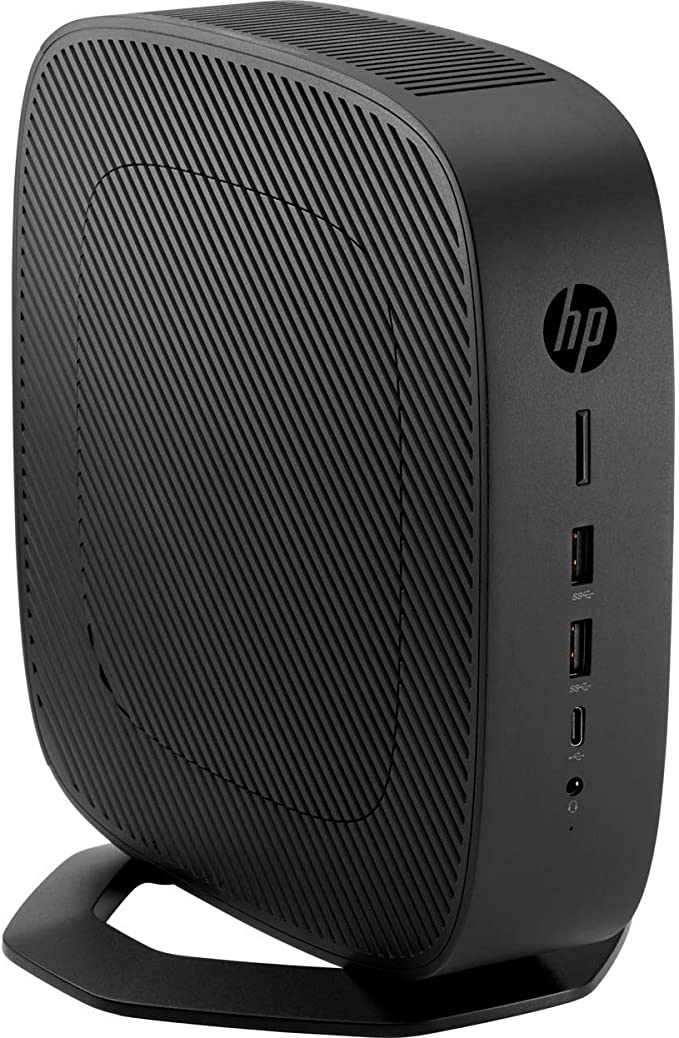 HP t740 Thin Client Desktop, AMD Ryzen V1756B, 3.25GHz, 8GB RAM, 128GB Flash, Win10IoT - 8A8C9UP#ABA