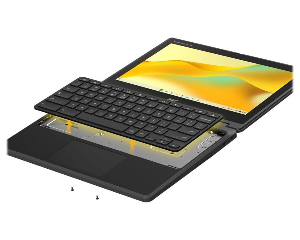 ACER Chromebook Spin 511 R756TN-C01B 11.6" HD Notebook, Intel N100, 4GB RAM, 32GB Flash, ChromeOS - NX.KEDAA.001