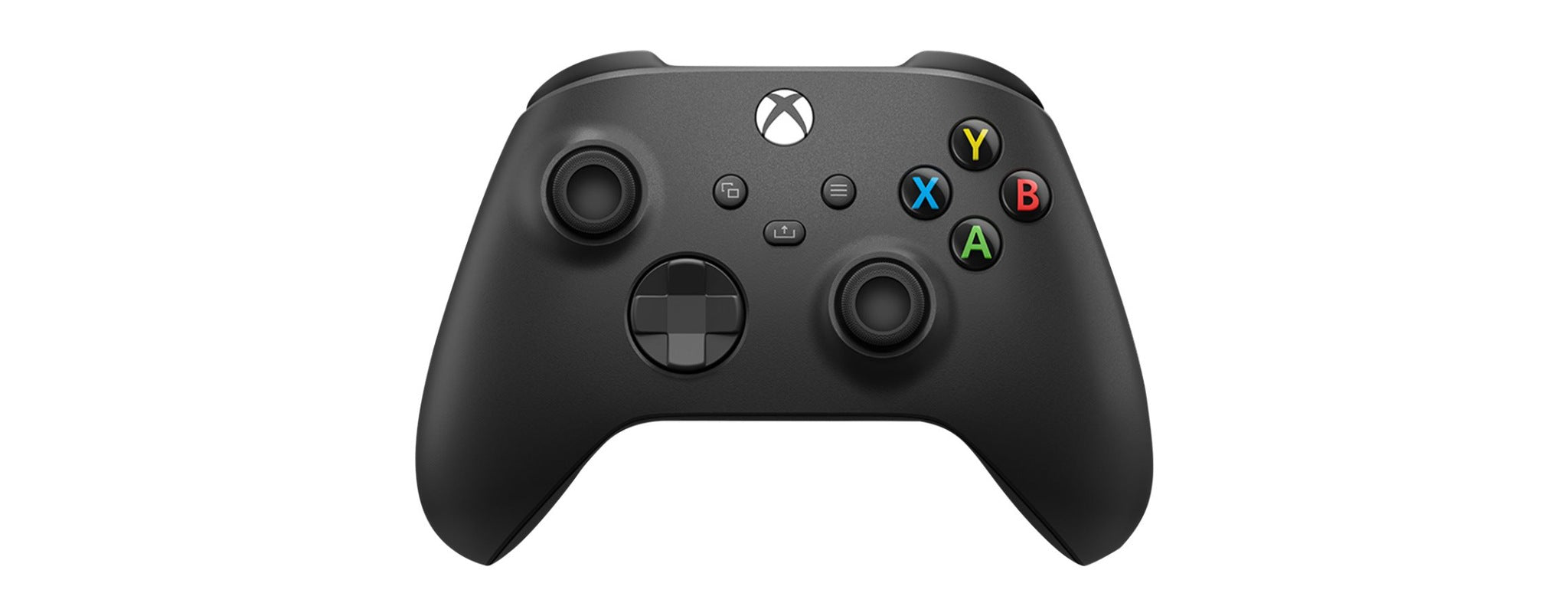 Microsoft Xbox Wireless Controller, Gaming Pad, Bluetooth, Carbon Black - QAT-00007 (Refurbished)