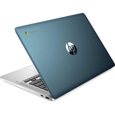 HP 14a-na0062tg 14" HD Chromebook, Intel Pentium Silver N5030, 1.10GHz, 4GB RAM, 128GB eMMC, Chrome OS - 60L06UA#ABA (Refurbished)