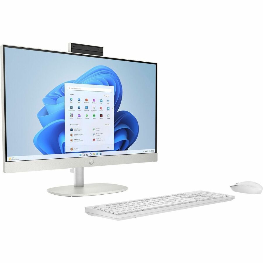 HP 24-cr0047c 23.8" FHD All-in-One PC, Intel i5-1334U, 8GB RAM, 512GB SSD, Win11H - BD5N6AA#ABA (Certified Refurbished)