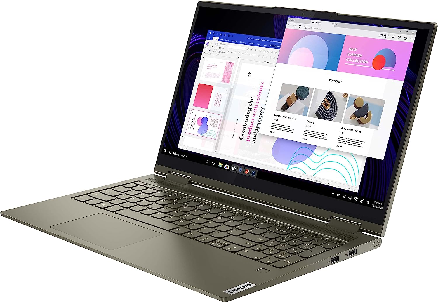 Lenovo Yoga 7 15ITL5 15.6" FHD Convertible Notebook, Intel i7-1165G7, 2.80GHz, 12GB RAM, 512GB SSD, Win11H - 82BJ007WUS