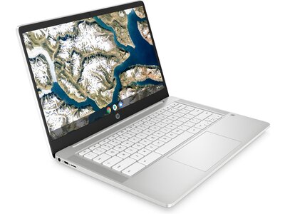 HP 14a-na0020nr 14" HD Chromebook, Intel Celeron N4000, 1.10GHz, 4GB RAM, 32GB eMMC, Chrome OS - 9PG29UA#ABA