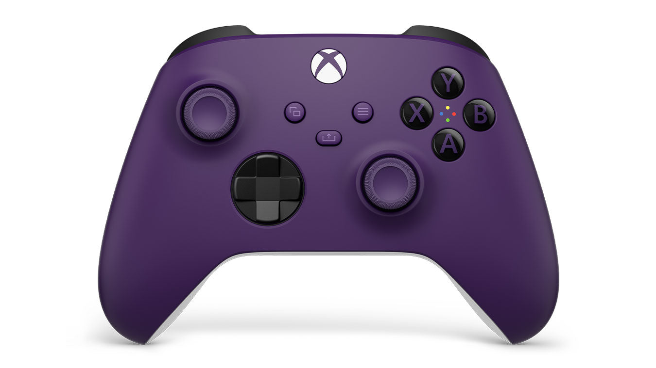 Microsoft Xbox Wireless Controller, Gaming Pad, Bluetooth, Astral Purple - QAU-00068 (Refurbished)