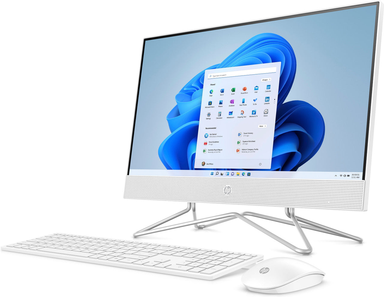 HP 22-dd0032 21.5" FHD All-in-One PC, AMD R3-3250U, 2.60GHz, 8GB RAM, 256GB SSD, Win11H - 1K0K0AA#ABA (Open Box)