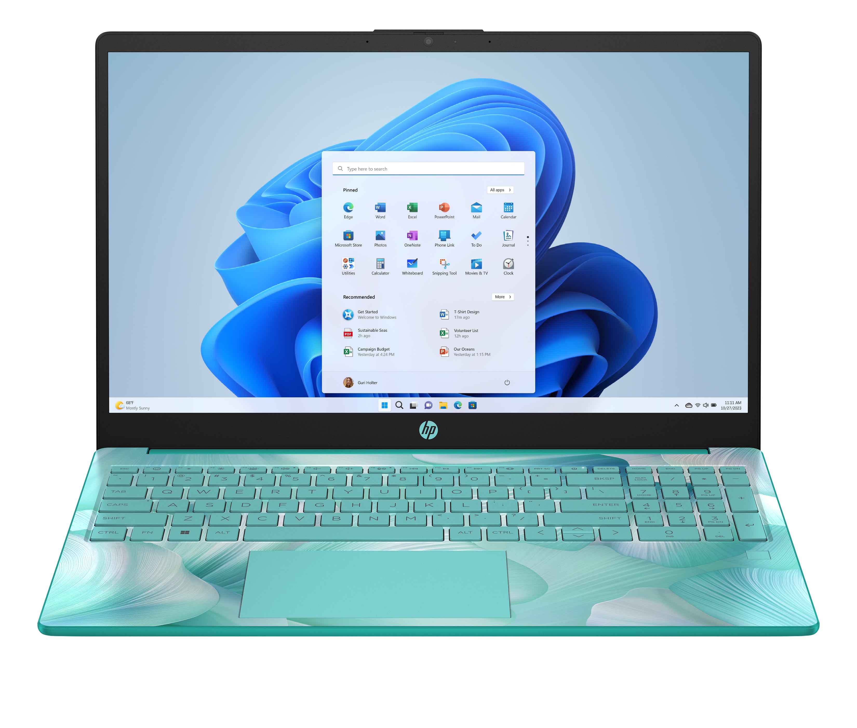 HP 15-fc0705ds 15.6" HD Notebook, AMD R5-7530U, 2.0GHz, 16GB RAM, 1TB SSD, Win11H - AA2X9UA#ABA (Refurbished)