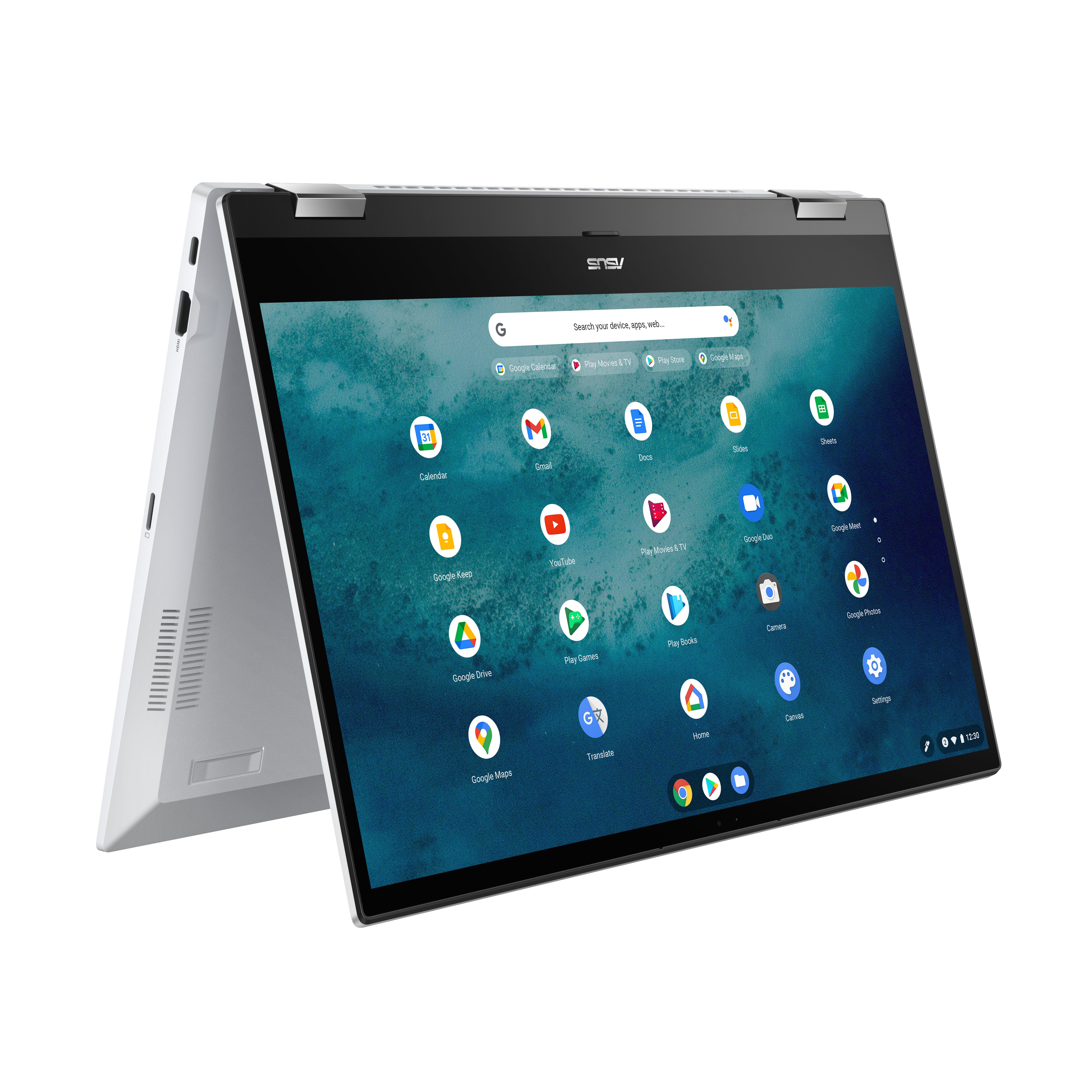 Asus Chromebook Flip CX5500 15.6" FHD Notebook, Intel i5-1135G7, 2.40GHz, 16GB RAM, 128GB SSD, ChromeOS - CX5500FEA-YZ568T