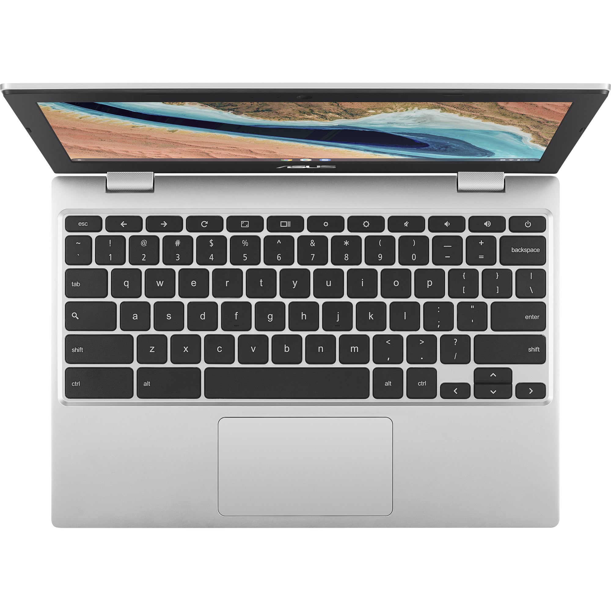 Asus Chromebook CX1101 11.6" HD Notebook, Intel Celeron N4020, 1.10GHz, 4GB RAM, 64GB eMMC, ChromeOS - CX1101CMA-DB44