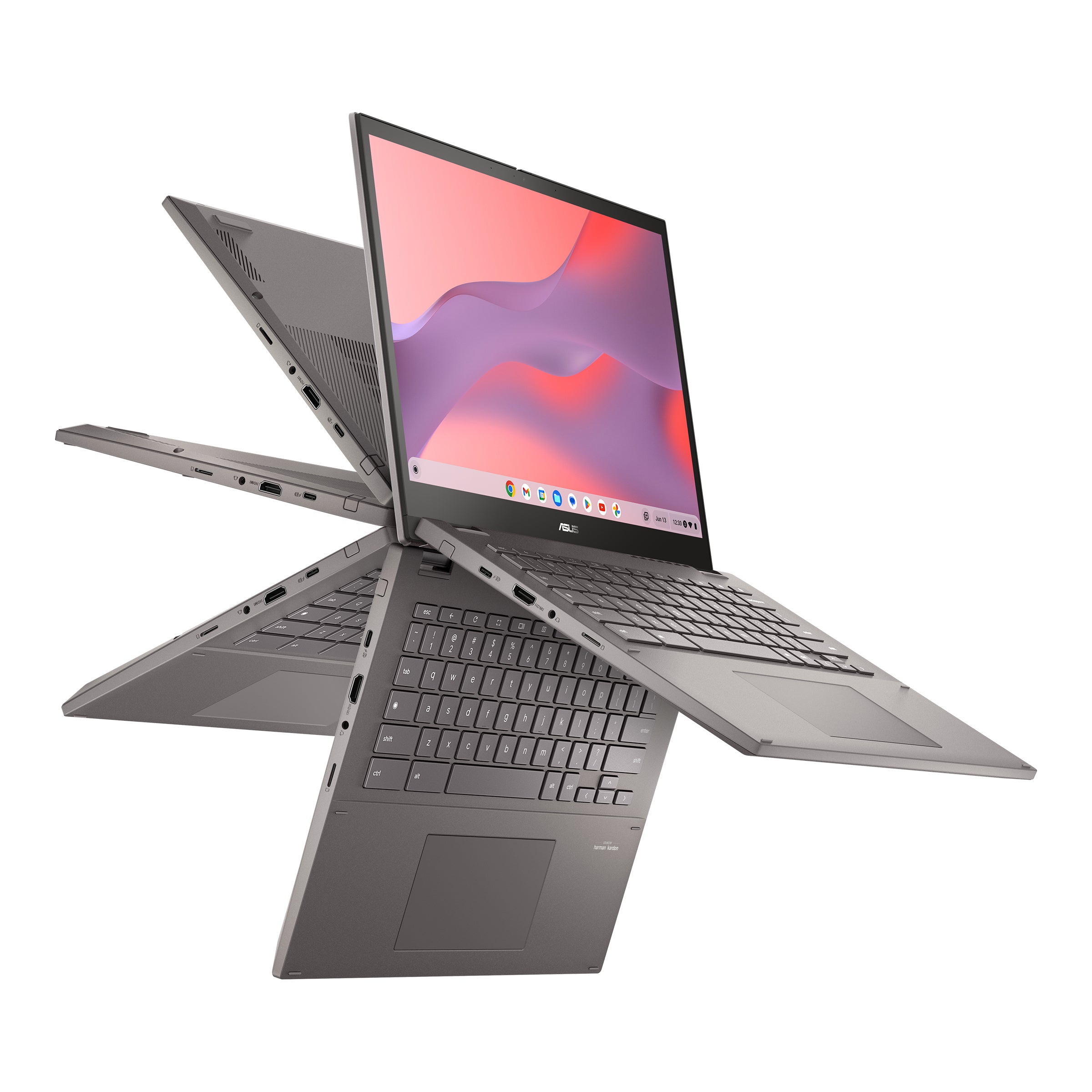 Asus Chromebook Flip CX3401 14" WUXGA Notebook, Intel i3-1215U, 1.20GHz, 8GB RAM, 128GB SSD, ChromeOS - CX3401FBA-YZ388T-S