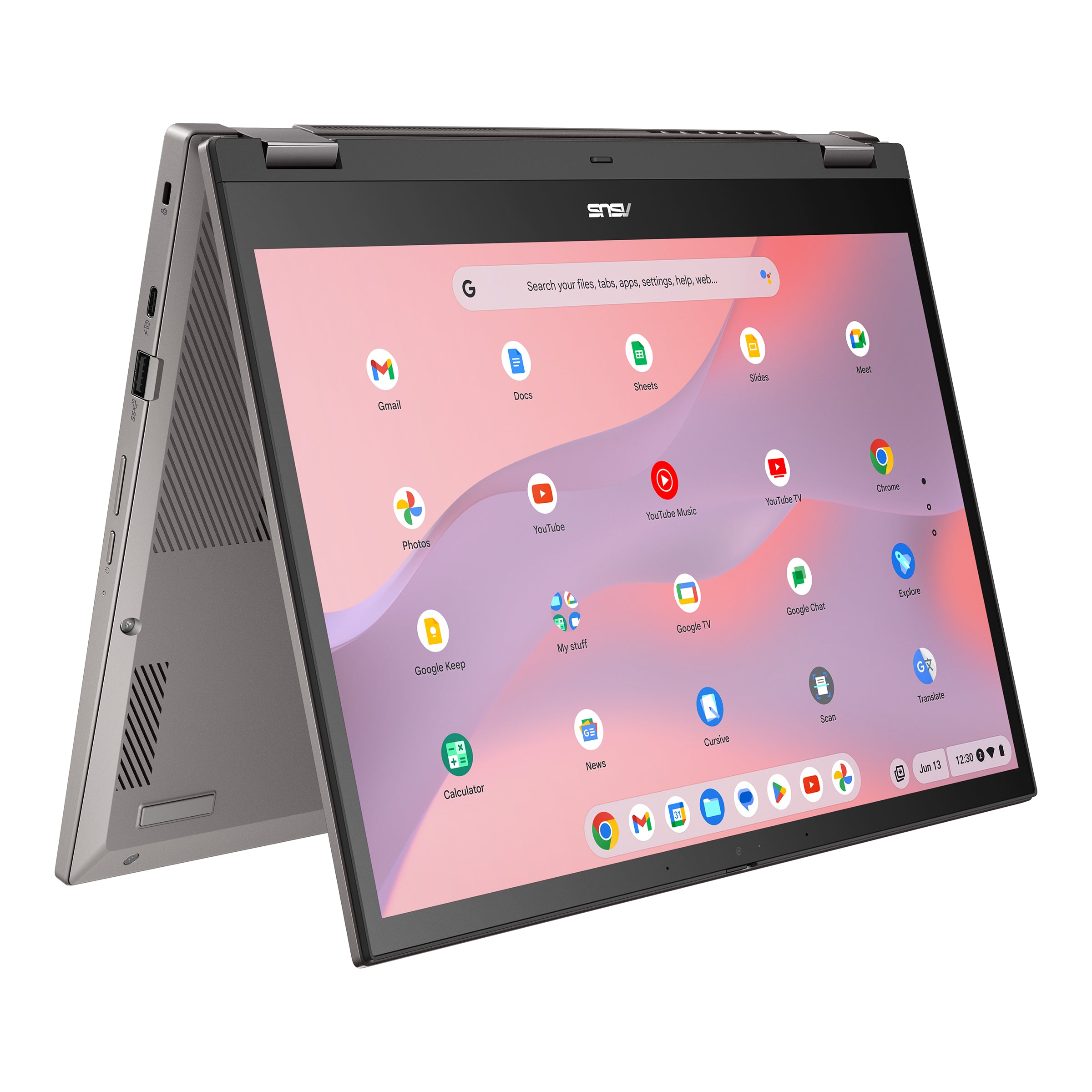 Asus Chromebook Flip CX3401 14" WUXGA Notebook, Intel i3-1215U, 1.20GHz, 8GB RAM, 128GB SSD, ChromeOS - CX3401FBA-YZ388T-S