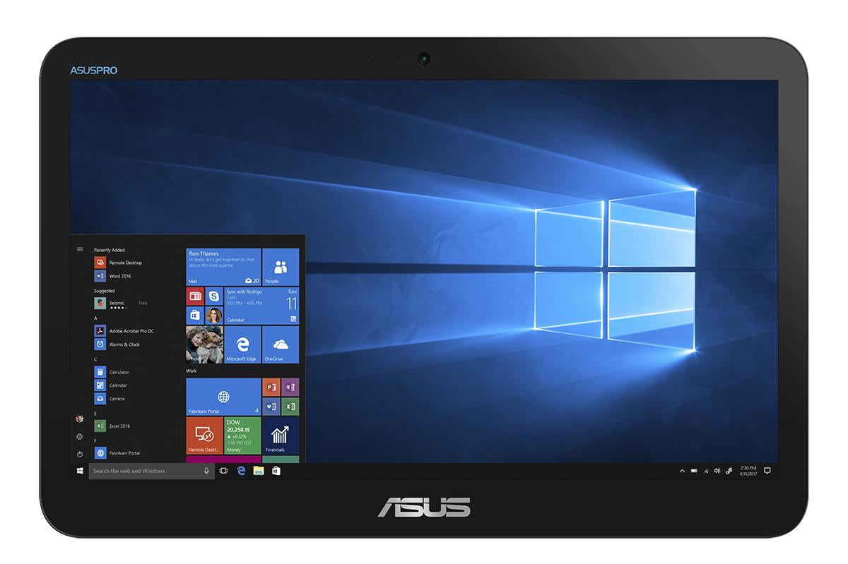 Asus V161 15.6" HD All-in-One PC, Intel Celeron N4020, 1.10GHz, 4GB RAM, 128GB SSD, Win10P - V161GAR-XH001T