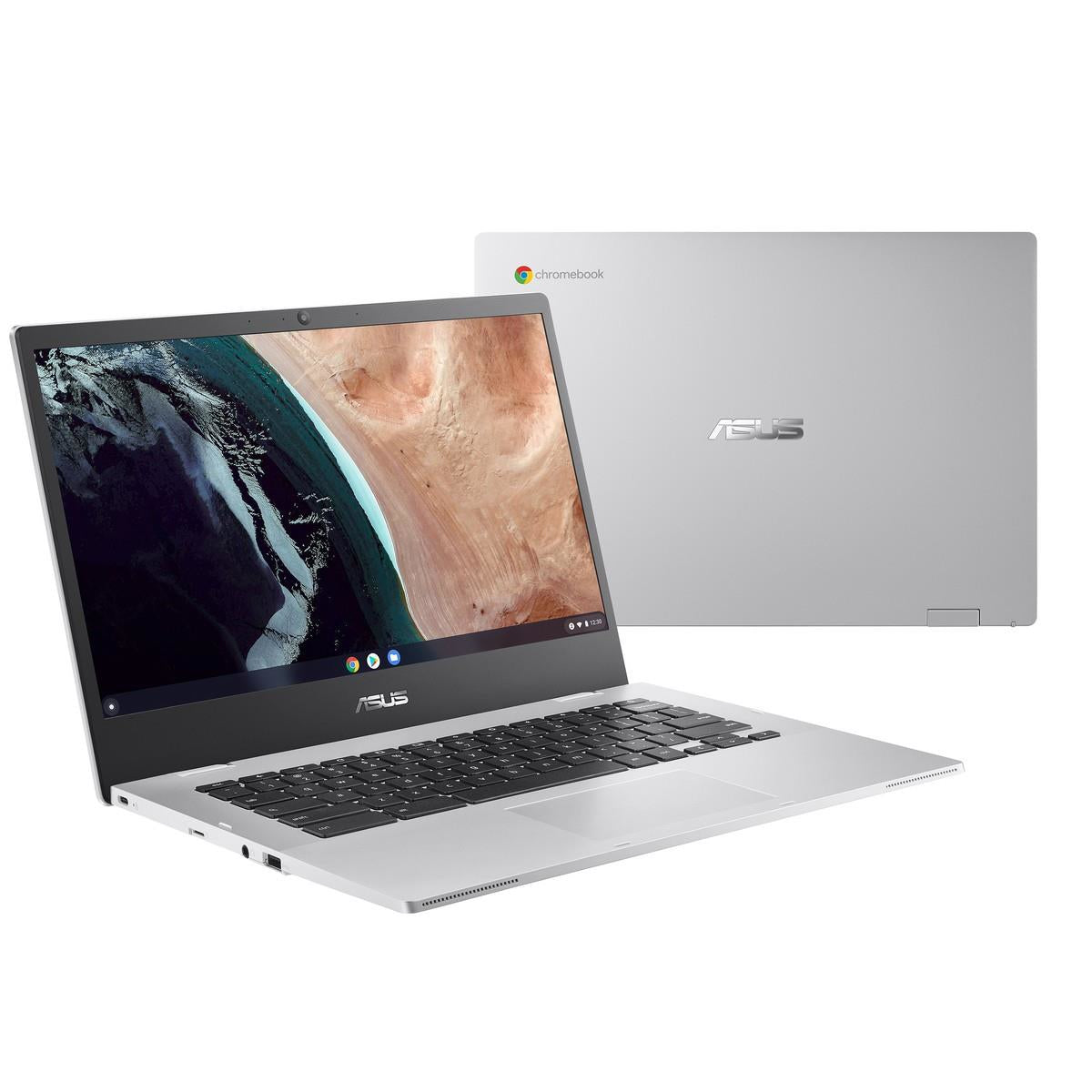Asus CX1400 14" HD Chromebook, Intel Celeron N4500, 4GB RAM, 64GB eMMC, ChromeOS - CX1400CKA-DB44