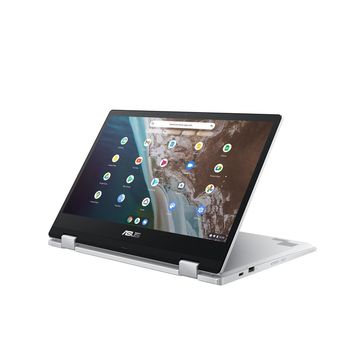 Asus CX1400 14" FHD Convertible Chromebook, Intel Celeron N4500, 1.10GHz, 8GB RAM, 64GB eMMC, ChromeOS - CX1400FKA-DS84FT