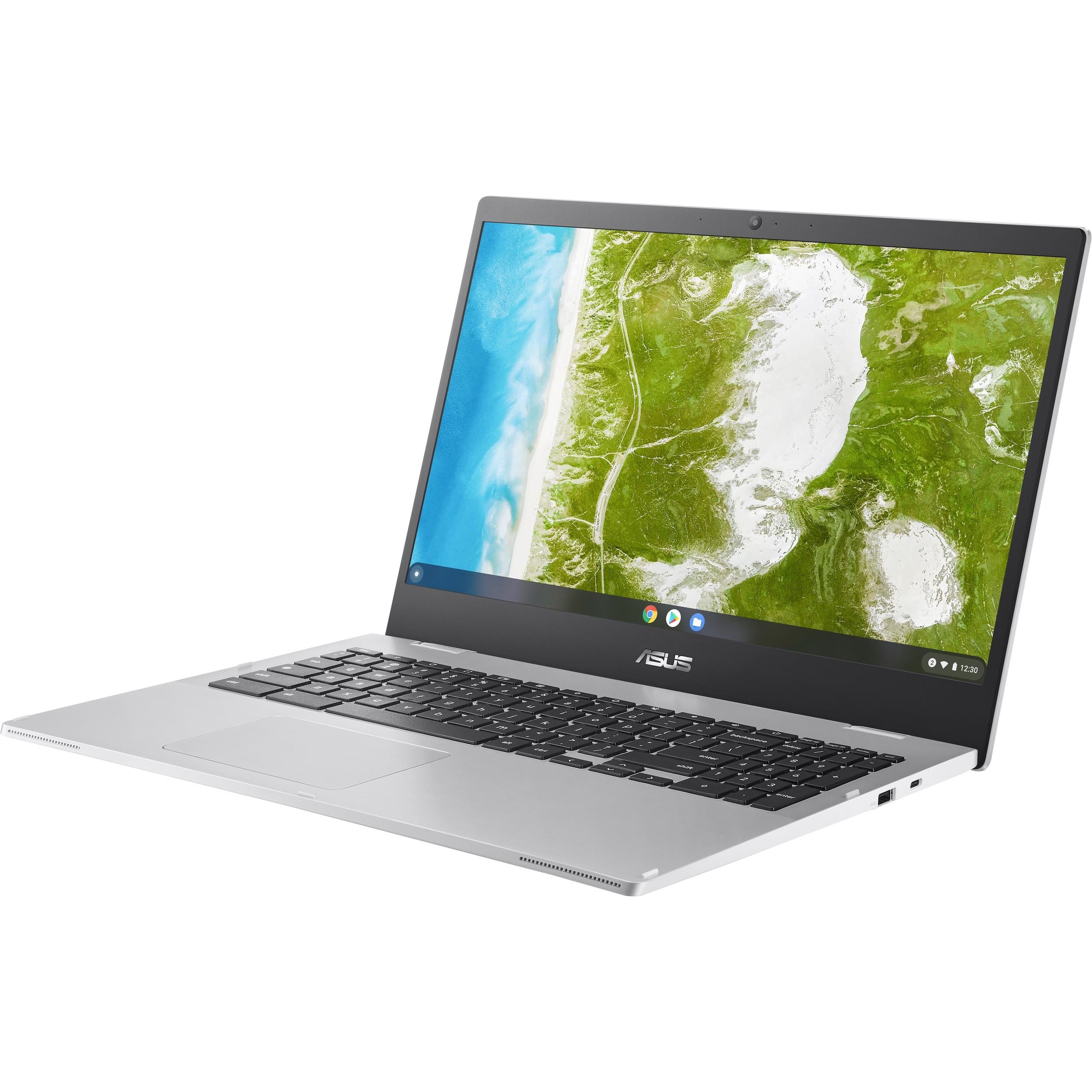 Asus CX1500 15.6" FHD Chromebook, Intel Celeron N4500, 1.10GHz, 4GB RAM, 64GB eMMC, ChromeOS - CX1500CKA-DH44F