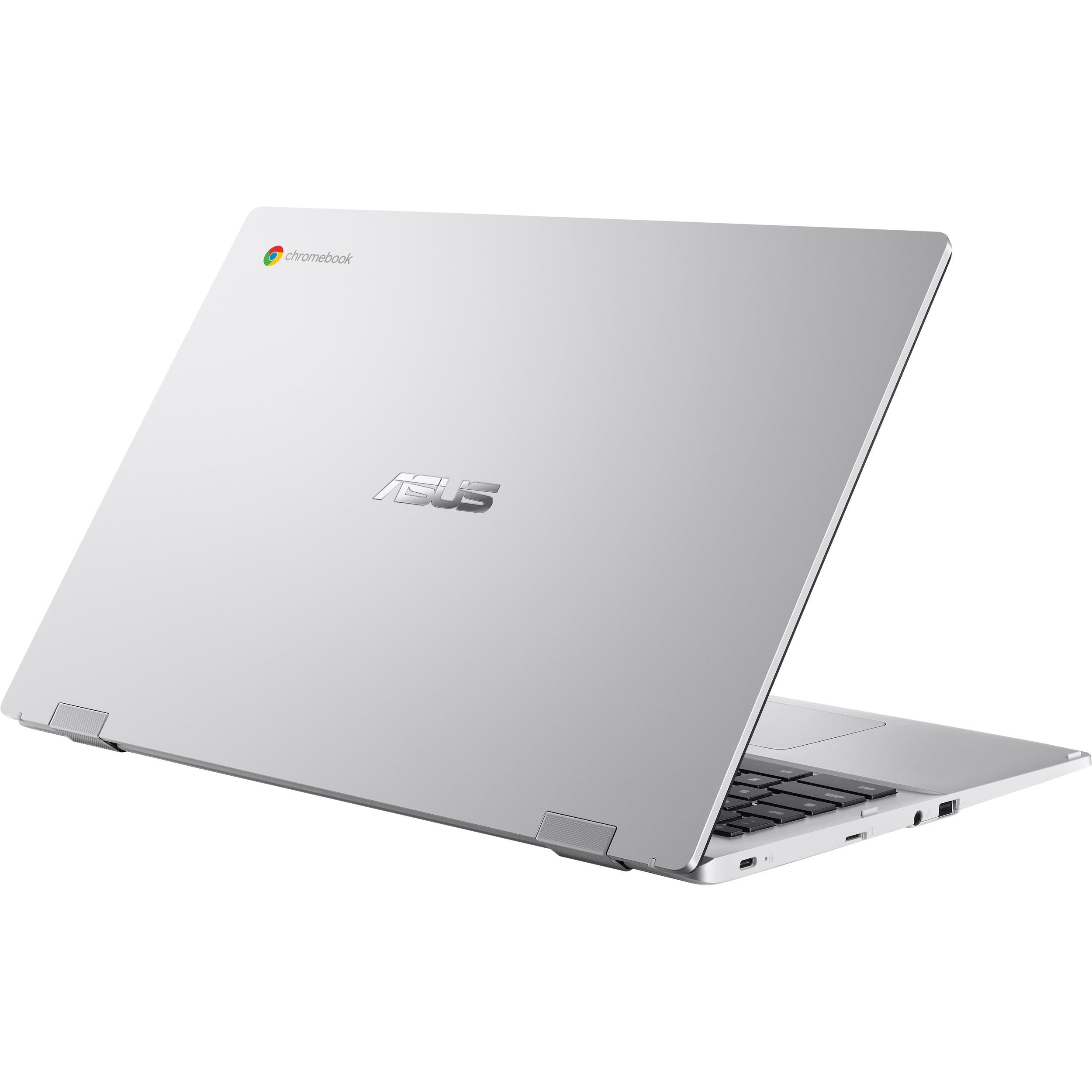Asus CX1500 15.6" FHD Chromebook, Intel Celeron N4500, 1.10GHz, 4GB RAM, 64GB eMMC, ChromeOS - CX1500CKA-DH44F